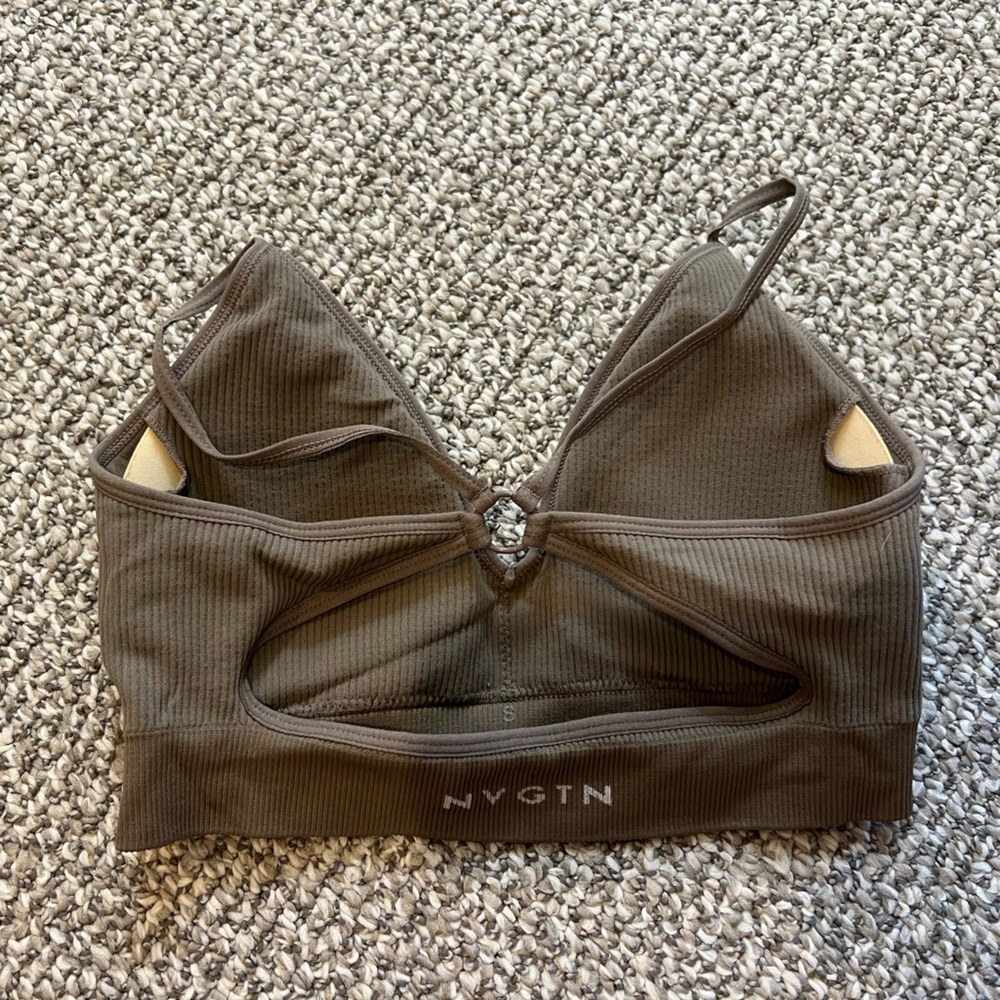 NVGTN Chocolate Brown Women's Top